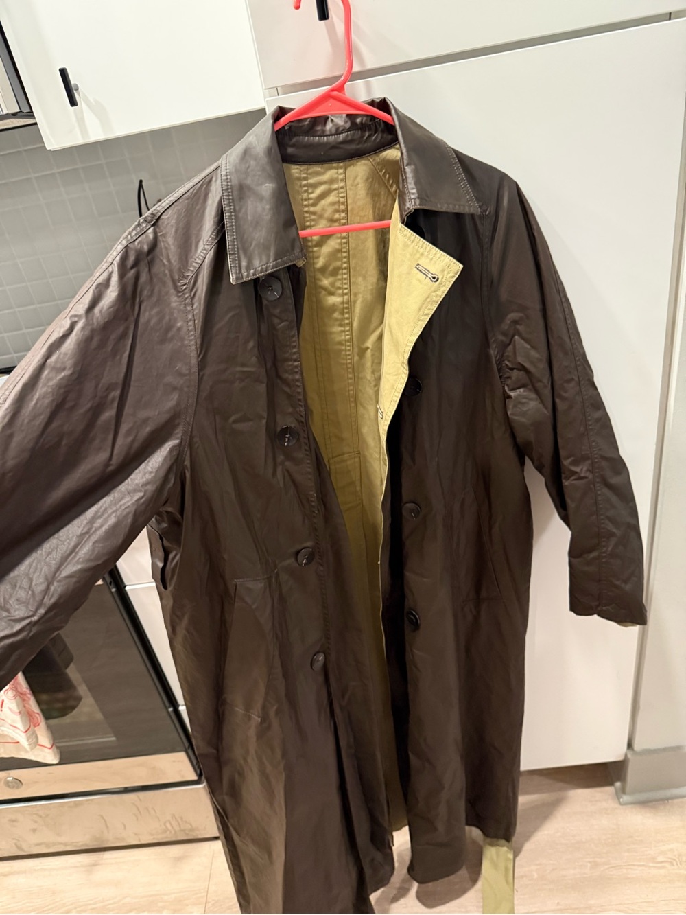 Zara oversized reversible Trench Coat - Picture 1 of 5